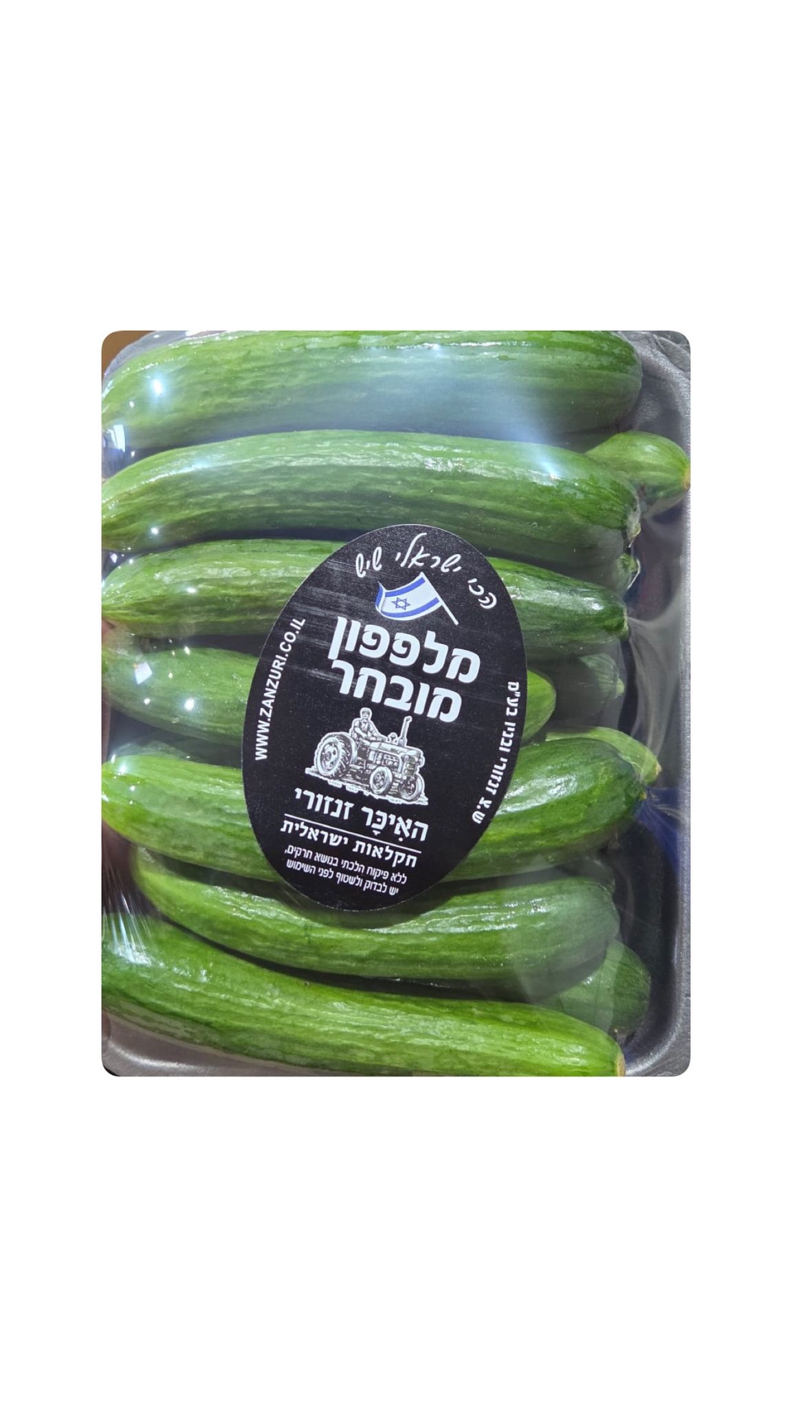 מלפפון ארוז