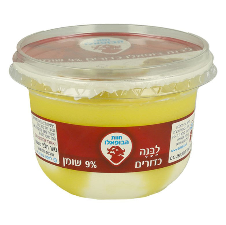 לבנה בופאלו כדורים- 9%